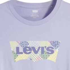 Camisetas manga corta Levis The Perfect Tee 501 Quilt Bw F