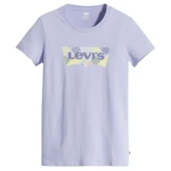 Camisetas manga corta Levis The Perfect Tee 501 Quilt Bw F