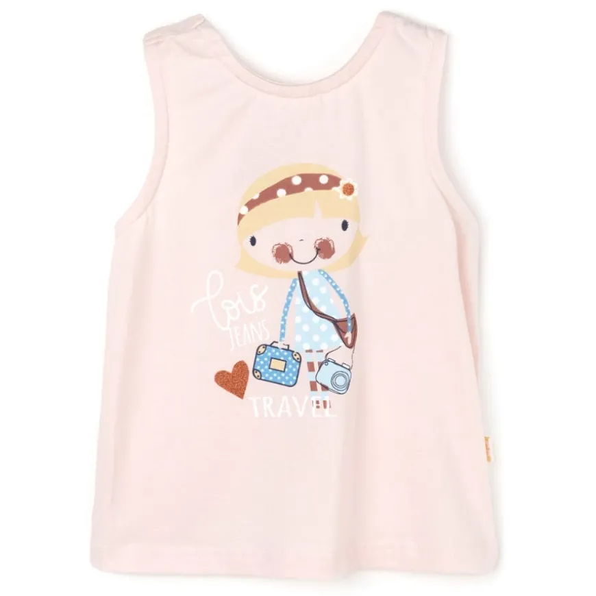 Camisetas manga corta Lois 57055 155 ROSA