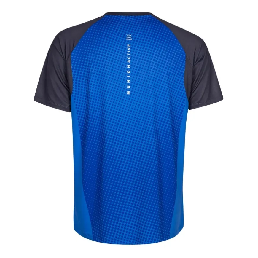 Camisetas manga corta Munich Padel T-Shirt Serve Blue