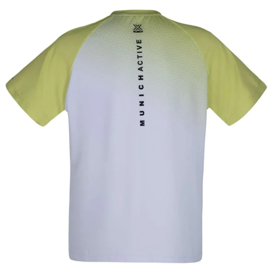 Camisetas manga corta Munich T-Shirt Masters White Lime