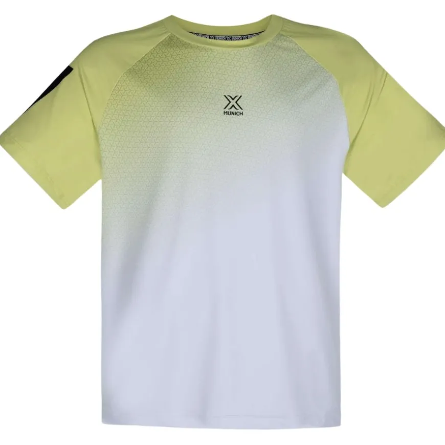 Camisetas manga corta Munich T-Shirt Masters White Lime