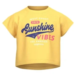 Camisetas manga corta Name-it N.U. Nkfvilma Capsl Crop Top F1 Noos