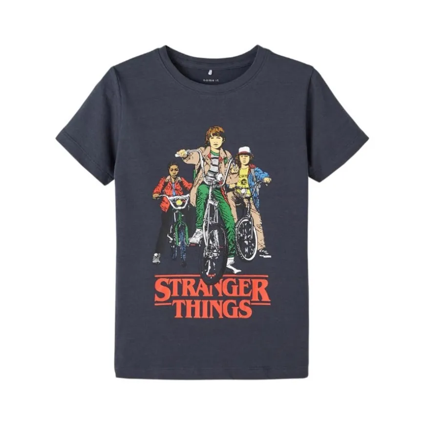 Camisetas manga corta Name-it Nkmasur Stranger Ss Top Box Bfu