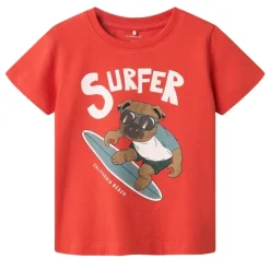 Camisetas manga corta Name-it Nkmfetler Ss Top Box