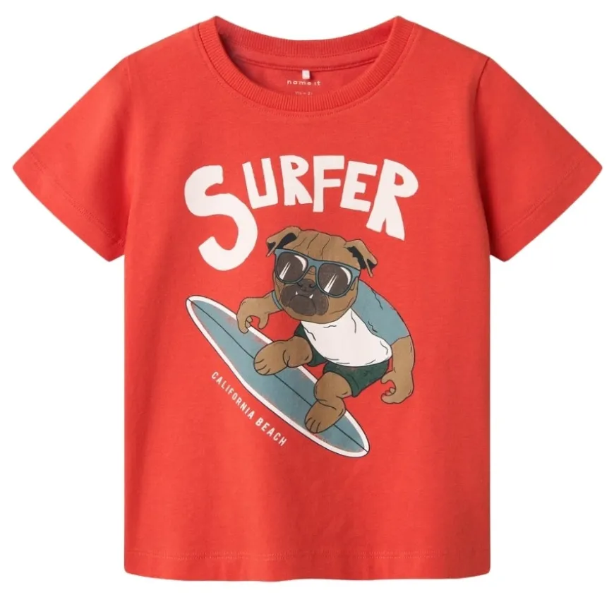Camisetas manga corta Name-it Nkmfetler Ss Top Box