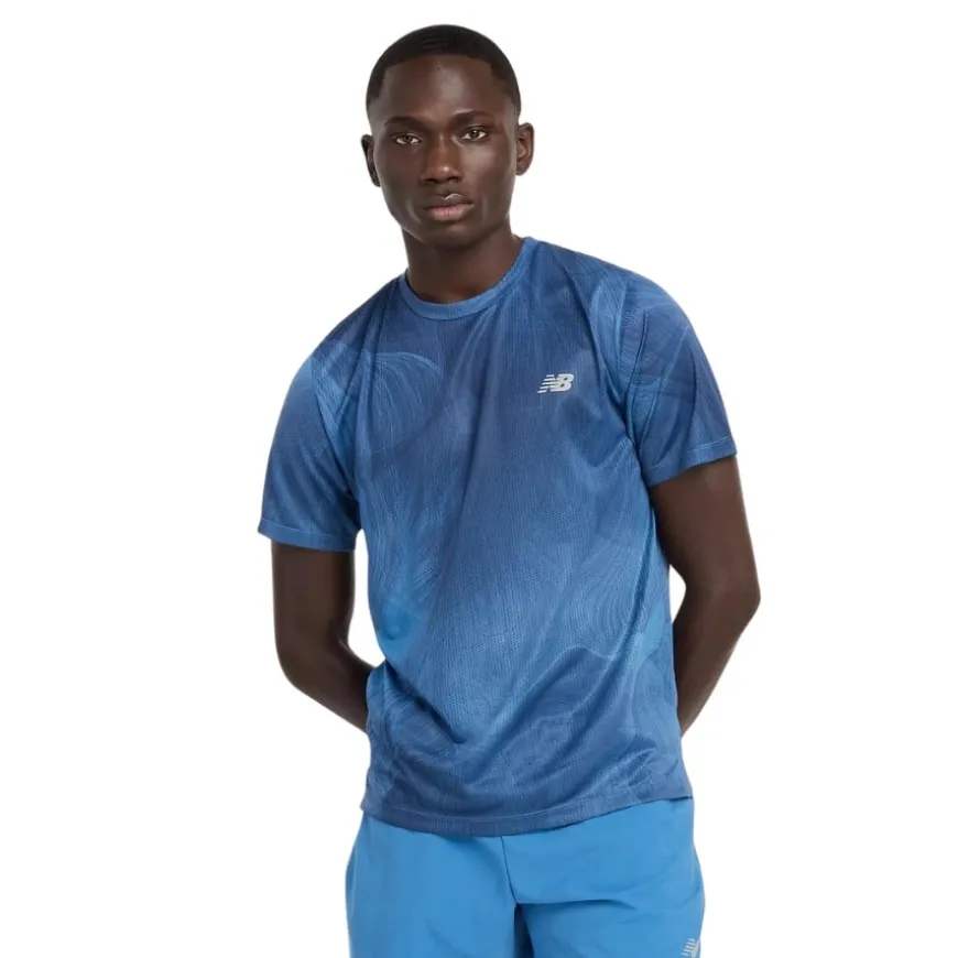 Camisetas manga corta New balance Athletics Printed T-Shirt 1