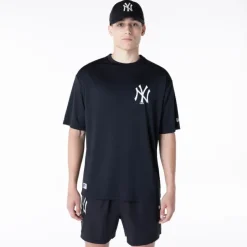 Camisetas manga corta New era League Essentials Teenew York Yankees Blk