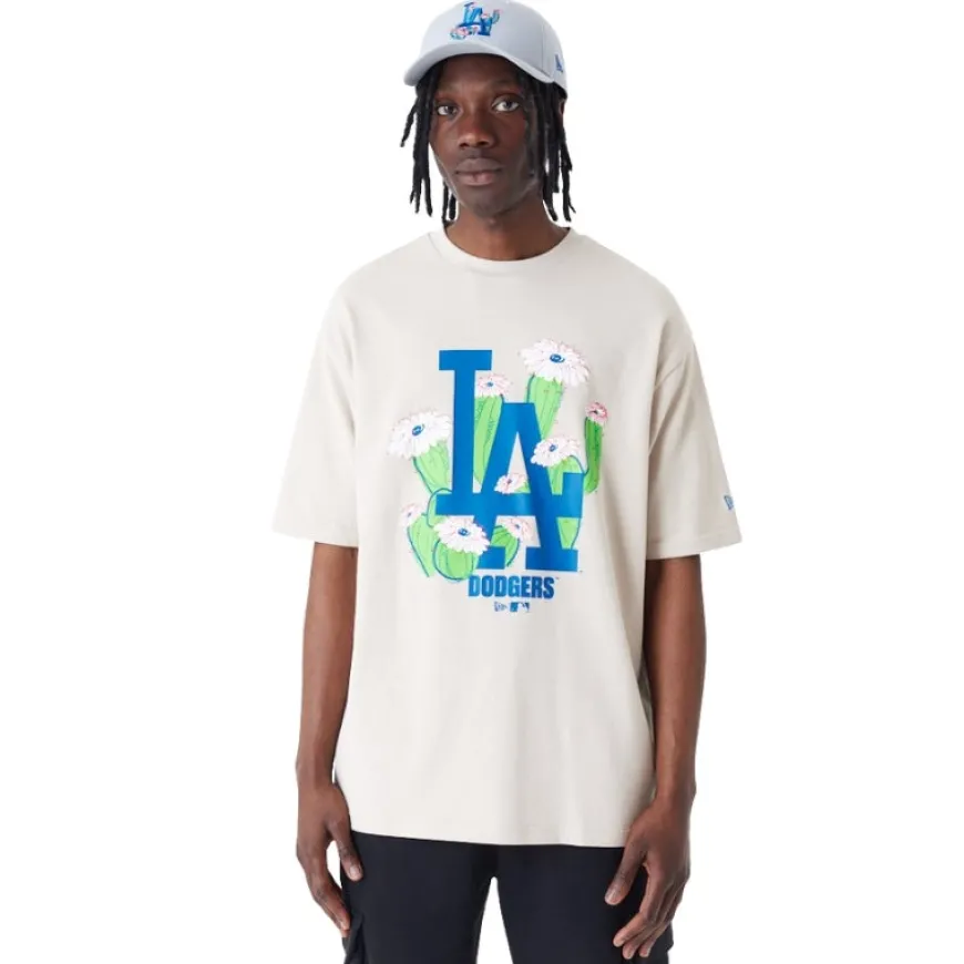 Camisetas manga corta New era Mlb Floral Logo Os Tee