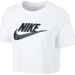 Camisetas manga corta Nike AA W Nsw Tee Essntl Crp Icn Ftra