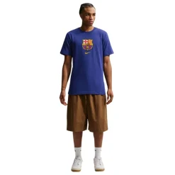 Camisetas manga corta Nike Fcb M Nk Crest Tee