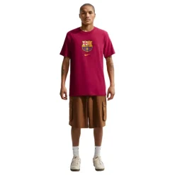 Camisetas manga corta Nike Fcb M Nk Crest Tee