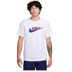 Camisetas manga corta Nike Fcb M Nk Swoosh Tee