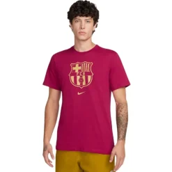 Camisetas manga corta Nike Fcb M Nk Crest Tee