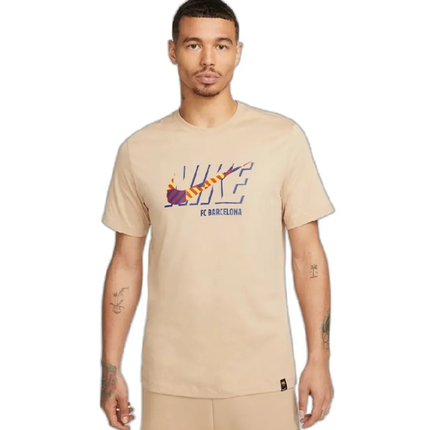 Camisetas manga corta Nike Fcb M Nk Ssl Swoosh Tee