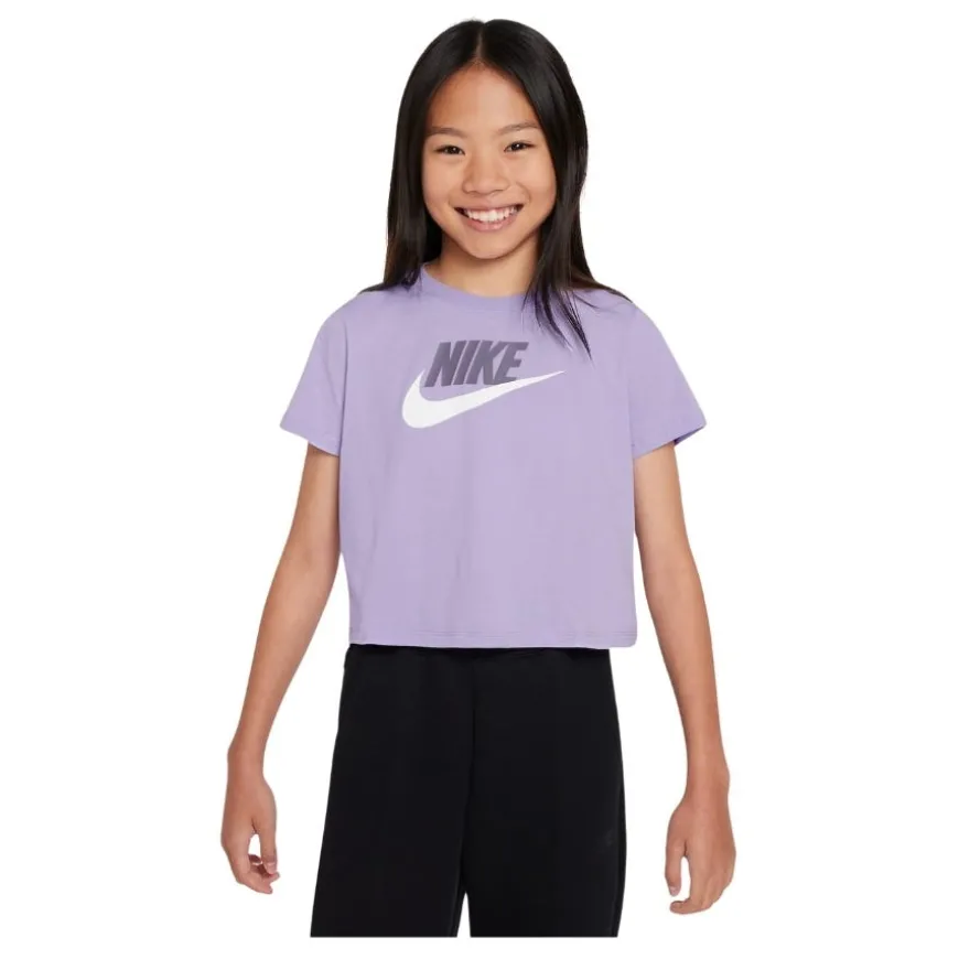 Camisetas manga corta Nike G Nsw Tee Crop Futura
