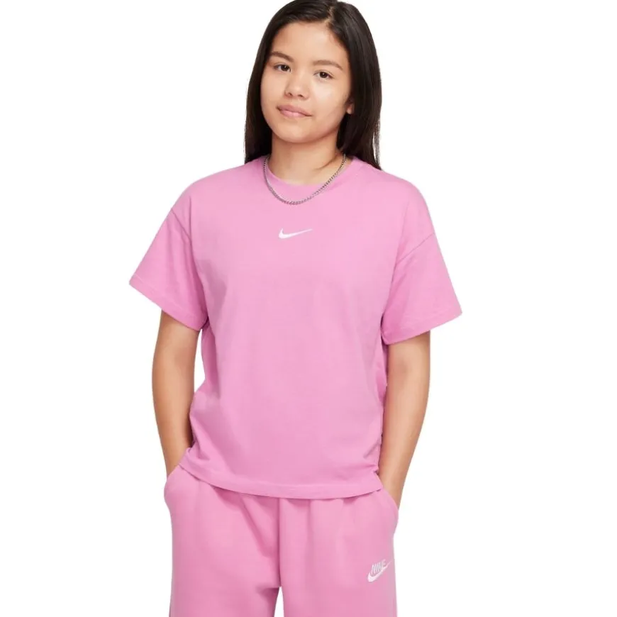 Camisetas manga corta Nike G Nsw Tee Boy Essntl Lbr