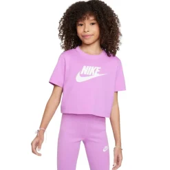 Camisetas manga corta Nike G Nsw Tee Crop Futura Hbr