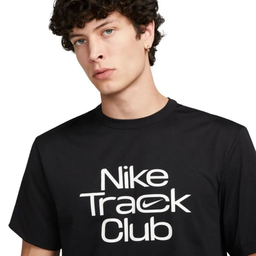 Camisetas manga corta Nike M Nk Df Track Club Hyverse Ss