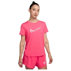 Camisetas manga corta Nike W Nk One Swoosh Hbr Df Ss Top