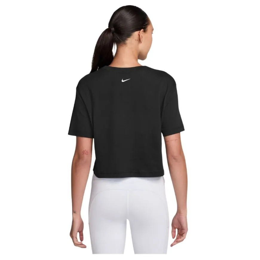 Camisetas manga corta Nike W Nk Pro Ss Crp Tee Fa24