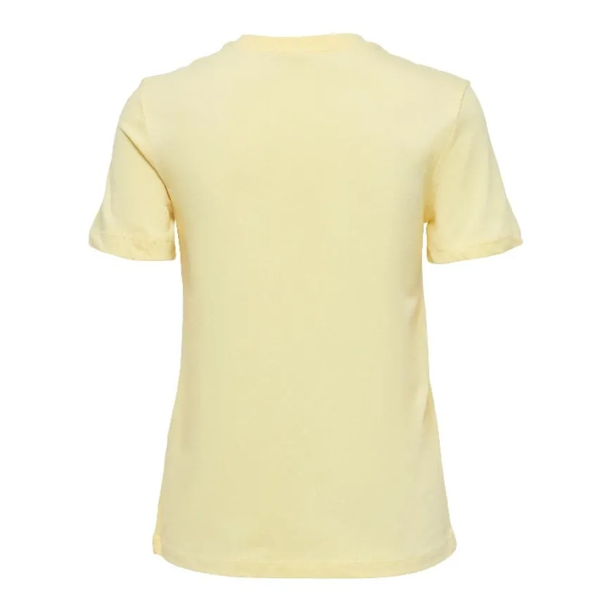 Camisetas manga corta Only D22E Onlpolly Reg S S Text Top Box Cs Jrs