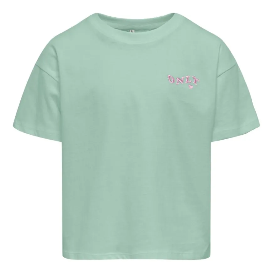 Camisetas manga corta Only kids N.U. Kogmaiken Life Crop Ss Only Box Jrs Noos