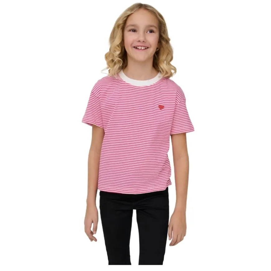 Camisetas manga corta Only kids Kogpisa Maiken Life Crop Ss Onl Jrs Noos