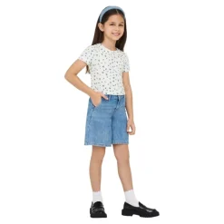Camisetas manga corta Only kids Kogbella Life Short Aop S S Top Jrs Noos
