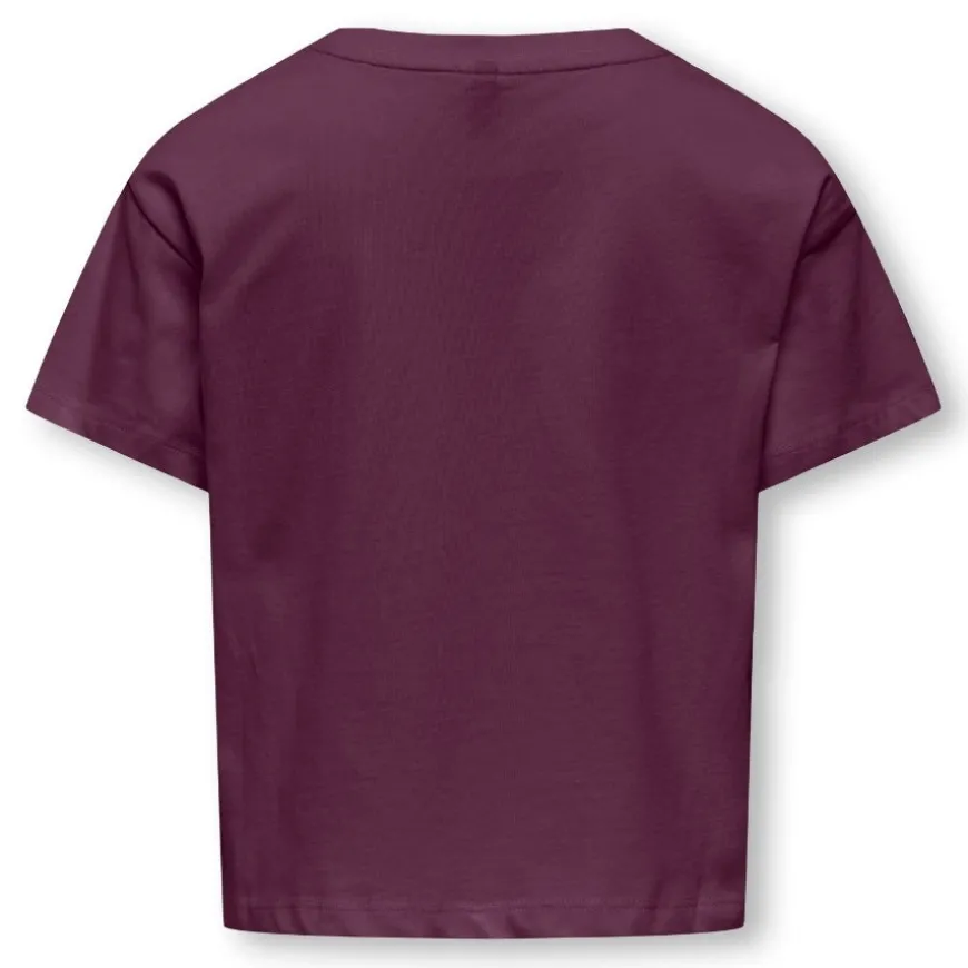 Camisetas manga corta Only kids Kogmaiken Life Cropheart Ss Top Jrs Noos TT