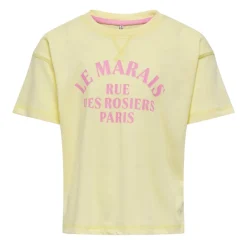 Camisetas manga corta Only kids Kogsinna Reg S S France Top Box Jr