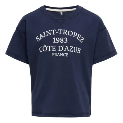 Camisetas manga corta Only kids Kogsinna Reg S S France Top Box Jr