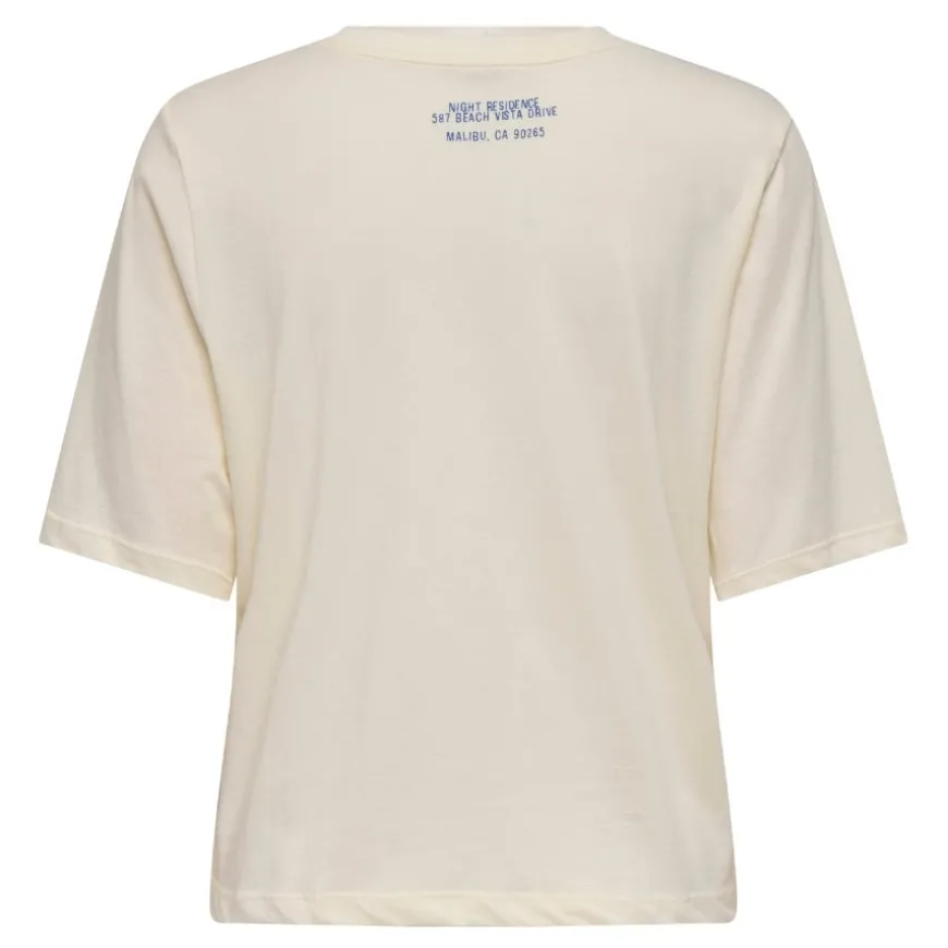 Camisetas manga corta Only Onlhavanna Life S S Vibe Top Box Jrs
