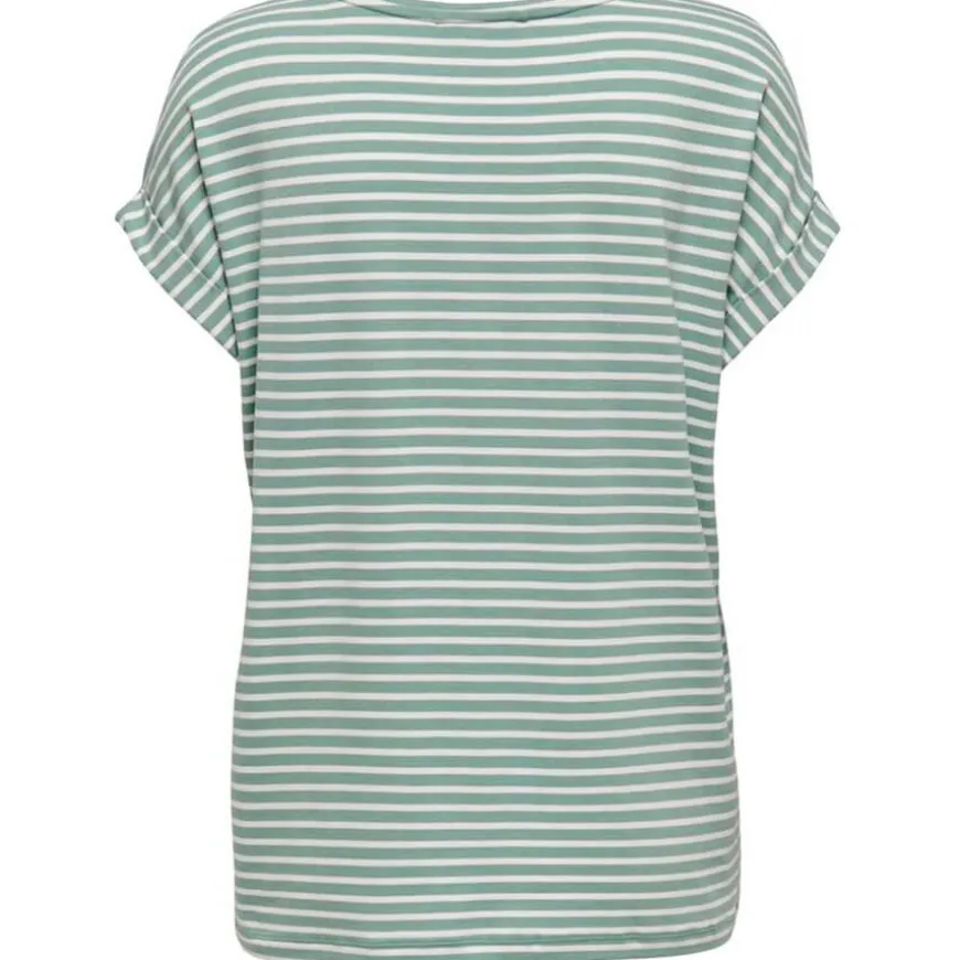 Camisetas manga corta Only Onlmoster Stripe S S O-Neck Top Jrs Noos