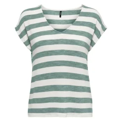 Camisetas manga corta Only Onllira N Life S S V-Neck Top Jrs Noos