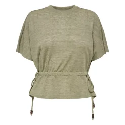 Camisetas manga corta Only Onlpearl S S Elastic Waist Top Jrs