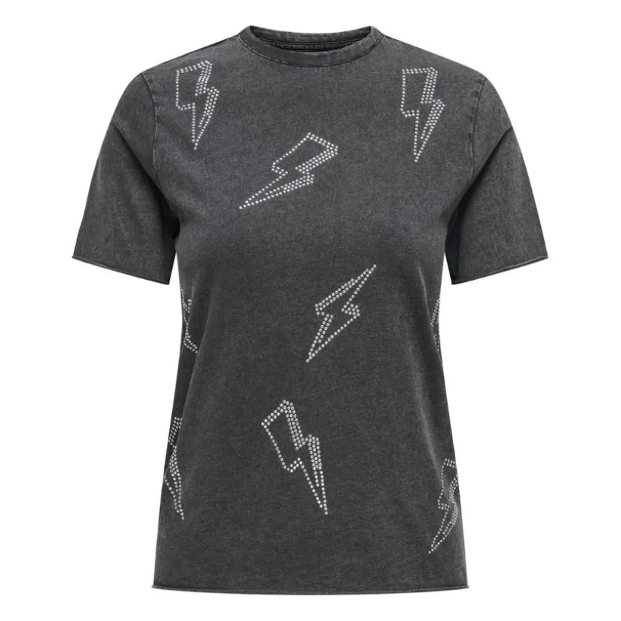 Camisetas manga corta Only Onlharper Life S S Top Box Jrs
