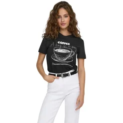Camisetas manga corta Only Onlsigne Life Reg S/S Morning Top CS JRS