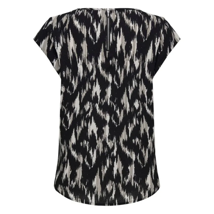 Camisetas manga corta Only Onlkita Life Reg S S Stones Top Box