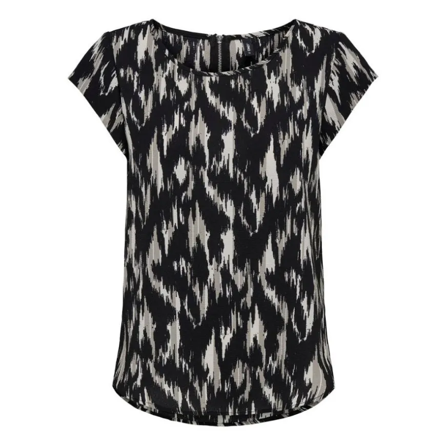 Camisetas manga corta Only Onlkita Life Reg S S Stones Top Box