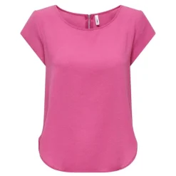 Camisetas manga corta Only Onlvic S S Solid Top Noos Ptm