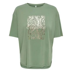 Camisetas manga corta Only Onlfree Life S S Botanical Top Box Jrs
