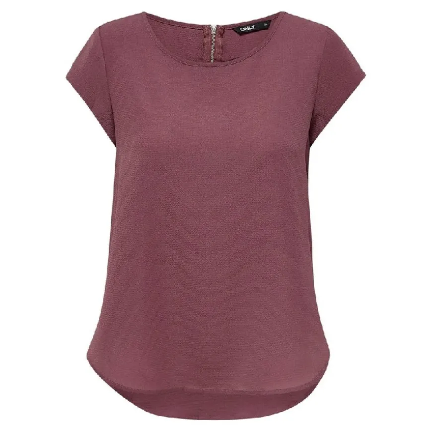 Camisetas manga corta Only Onlvic S S Solid Top Noos Ptm