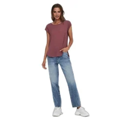 Camisetas manga corta Only Onlvic S S Solid Top Noos Ptm