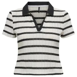 Camisetas manga corta Only Onlhalia S S Collar Top Box Pri Jrs
