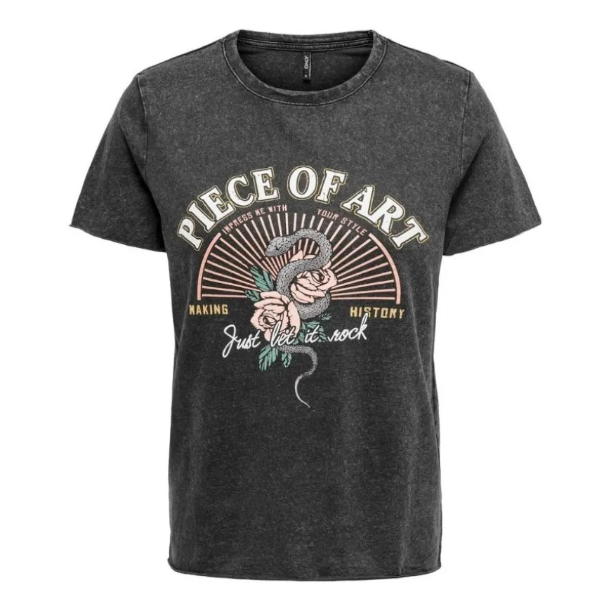 Camisetas manga corta Only Onllucy Reg S S Top Jrs Noos