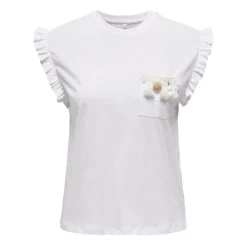 Camisetas manga corta Only Onlfilippa Life S S Detail Pocket Topjrs