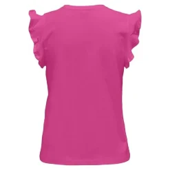 Camisetas manga corta Only Onlmay Life S S Frill V-Neck Top Box Jrs