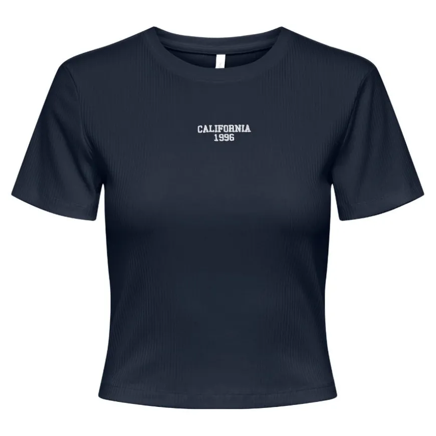 Camisetas manga corta Only Promotees Onlvela Life S S Short Emb. Tee Box Jrs
