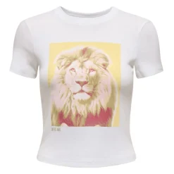 Camisetas manga corta Only Promotees Onlpenny S S Animal Top Box Jrs